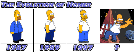 Geschiedenis van The Simpsons: de evolutie van Homer