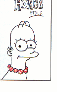 Marge Simpson alternative hair: homer wig
